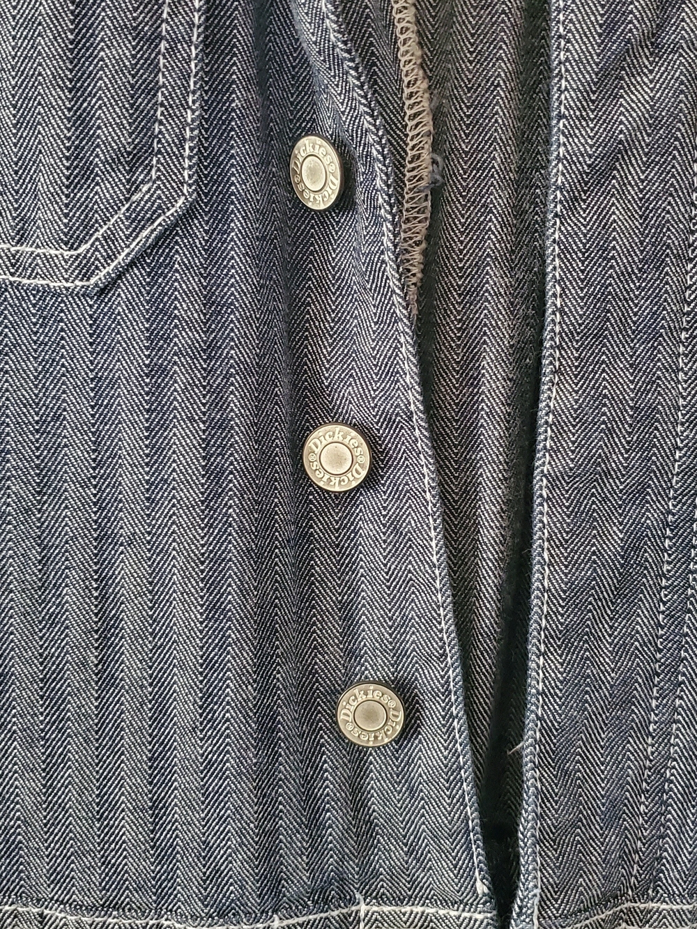 Dickies fitted denim jumpsuit Coveralls - Picture 4 of 9